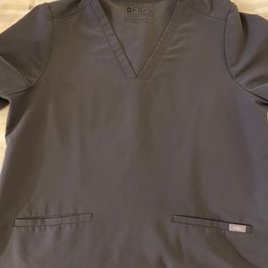 Figs Charcoal Gray Casma- Large